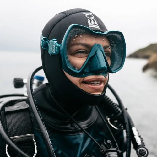 Fourth Element Seeker Mask Deep Teal/Clarity ()